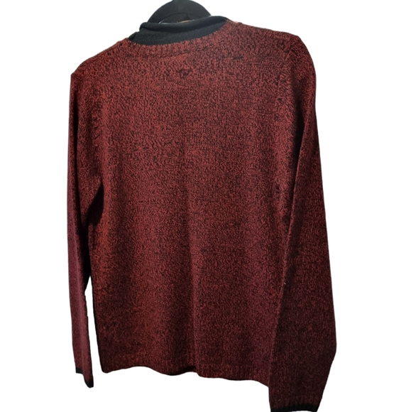 Carroll Reed Maroon Christmas Dog Sweater - Picture 2 of 6